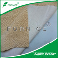 poly/cotton embossed velvet flock upholstery fabric